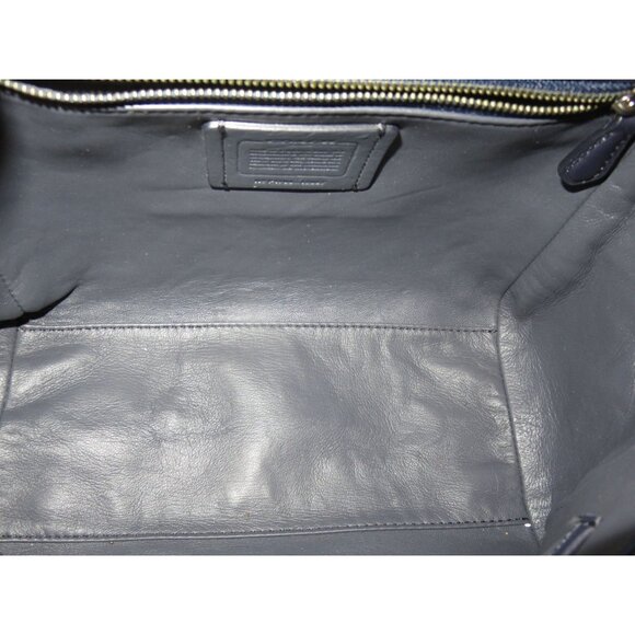 Coach 2017 Color block Exotic Python Glove tanned Leather & Suede Drifter - Picture 10 of 15